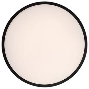 Plafoniera pentru baie, Protectie IP44 Alenzo D-42cm negru, alb