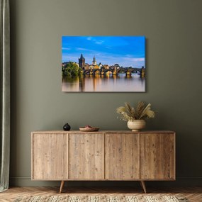 Tablou cu podul Carol (90x60 cm)