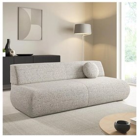 Canapea extensibilă PRATO, 3 locuri, cu spațiu de depozitare, bej