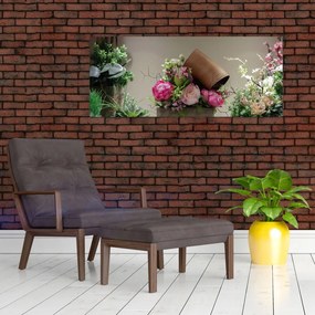 Tablou -Trandafir pentru tine (120x50 cm)