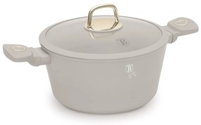 BerlingerHaus Cratiță cu suprafață din titan și capac Sahara 24 cm, 24 cm