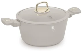 BerlingerHaus Cratiță cu suprafață din titan și capac Sahara 24 cm, 24 cm
