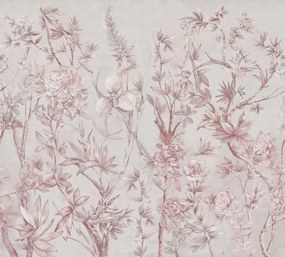 Fototapet, Silk Floral, Dusty Pink, Rebel Walls