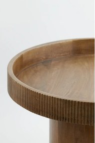 Măsuță auxiliară rotundă din lemn de mango ø 60 cm Kalomo – Light &amp; Living