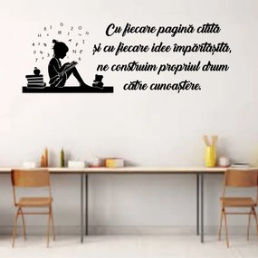 Sticker perete Fiecare pagina citita