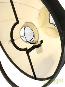 Lampadar cu trepied si abajur din tesatura Vertigo 110509 HZ