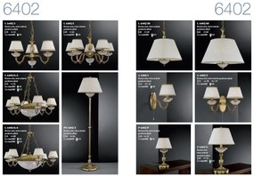 Lampadar din alama design italian H-176cm 6402