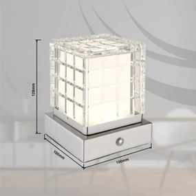 Globo 21009W - Lampă de birou LED LUNKI, dimabilă, 2,5W, 3,7V