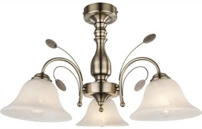 Lustra aplicata cu 3 brate, design clasic POSADAS 69007-3 GL