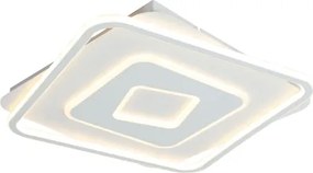 Brilagi - Plafonieră LED dimabilă IRIS LED/98W/230V 50x50 cm albă + telecomandă