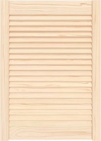 vidaXL Ușă de dulap cu design lambriu, 69x49,4 cm, lemn masiv de pin