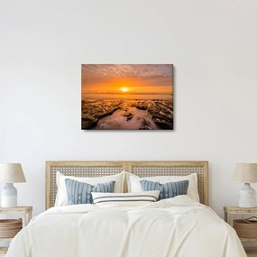 Tablou cu apus de soare (70x50 cm)