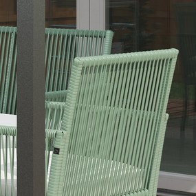 Outsunny Set de Mobilier pentru Curte, Verde Inchis