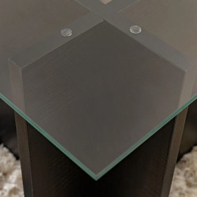 Masă de cafea Vetrino Wood Black