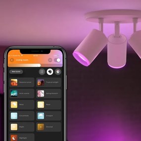 Spot LED RGB Hue FUGATO 3xGU10/5,7W/230V Philips 50633/31/P7