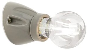 Orion - Aplica de perete FROST 1xE27/60W/230V gri