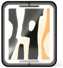 Ramă foto neagră cu picior de susținere din lemn 26x31,5 cm Bellwood – Umbra