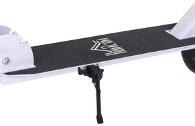 HOMCOM Trotinetă Pliabilă, Ghidon Reglabil pe 4 Nivele, Sistem de Frânare în Spate pentru Copii și Adolescenți, Greutate Max. 100 kg, Dim. 88L x 37l x 75-100H cm, Alb | Aosom Romania