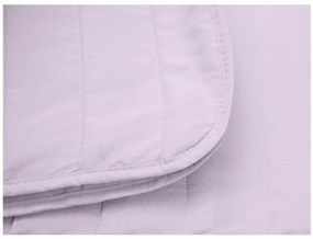 Pilota matlasata de vara 140x200 cm cu husa pentru perna SUMMER 70x90 cm, violet