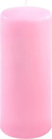 Set de lumânări t 25 cm, Ø 10 cm, roz, 2 buc