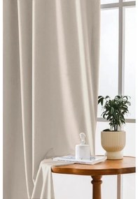 Draperii opace VELVET bej 140x250 cm (2 buc), rejansa