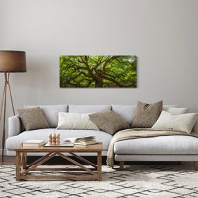 Tablou - Copac verde (120x50 cm)