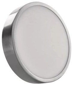 Plafonieră LED/21W/230V 3000/3500/4000K d. 22,5 cm crom