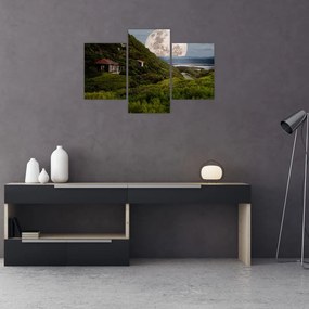 Tablou - peisaj cu luna (90x60 cm)