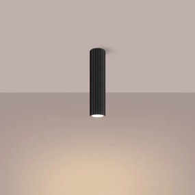 Spot Sollux SL.1570 KARBON 1xGU10/10W/230V 30 cm negru