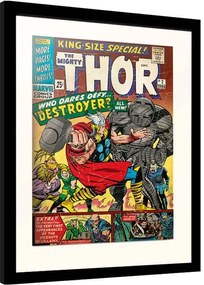 Afiș înrămat Marvel - Thor - King Size Special