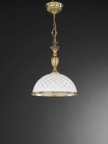 Pendul clasic design italian din alama, sticla 7002 RA-L. 7002/28
