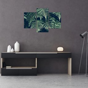 Tablou cu frunze de ferigă (90x60 cm)