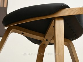 Scaun Lila K (negru + stejar). 1111103