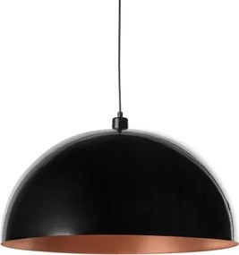 Brilagi - Candelabru LED suspendat pe cablu METALO 1xE27/40W/230V Ø 60 cm negru/cupru