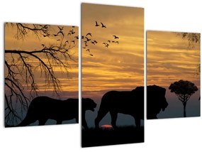Tablou cu Safari (90x60 cm)