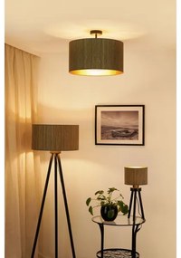 Brilagi - Lustr BOSTON ROLLER 1xE27/15W/230V pr. 45 cm maro/auriu