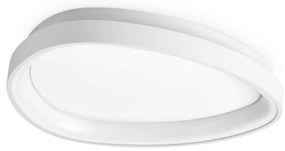 Plafoniera LED design circular Gemini pl d042 on-off 2700k alb