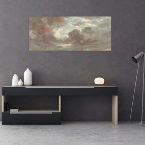 Tablou - John Constable, Cloud Study Stormy Sunset, reproducere (120x50 cm)
