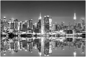 Tablou - New York, alb-negru (90x60 cm)