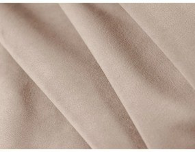 Canapea bej cu tapițerie din catifea 220 cm Strino – Cosmopolitan Design