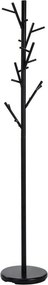 Cuier pom W33, negru, otel, 30x176 cm