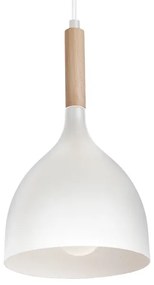 Lustră pe cablu NOAK WOOD 1xE27/60W/230V