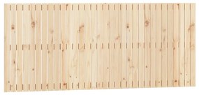 824878 vidaXL Tăblie de pat pentru perete, 204x3x90 cm, lemn masiv de pin