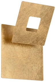 Aplică de perete aurie LED Leano – Trio