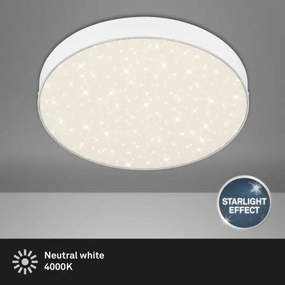 Plafonieră LED Briloner 7074-416 STAR SKY LED/21W/230V d. 28 cm alb