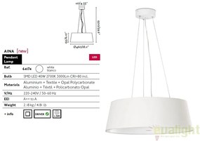 Pendul design modern AINA LED 64174