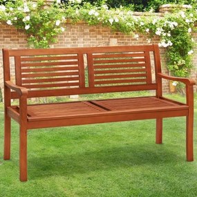 Deuba Banca de gradina - Eucalipt - 120 cm