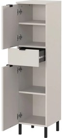 Dulap de baie crem înalt, îngust 30x120 cm Arcena – Germania