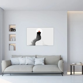 Tablou - Meditație în vârf (90x60 cm)