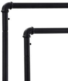 Cuier mobil pe suport LINEA, negru